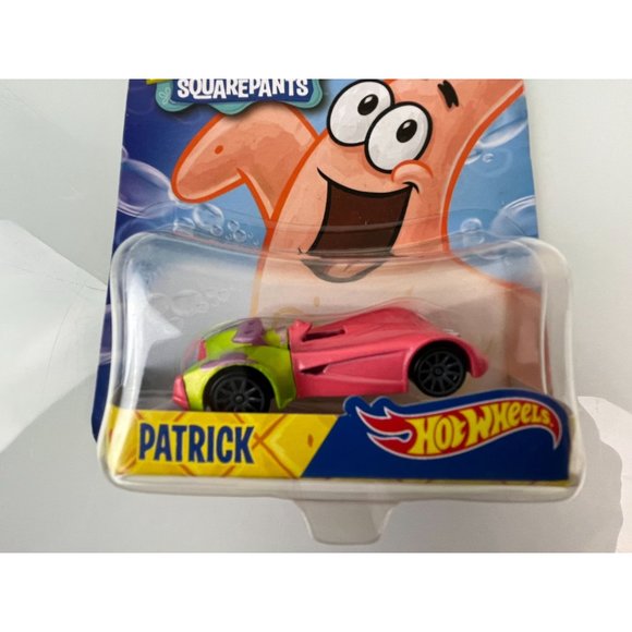 Set of 4, Spongebob Squarepants Hot Wheels Nickelodeon Cars, Patrick, Squidward, - Picture 3 of 16